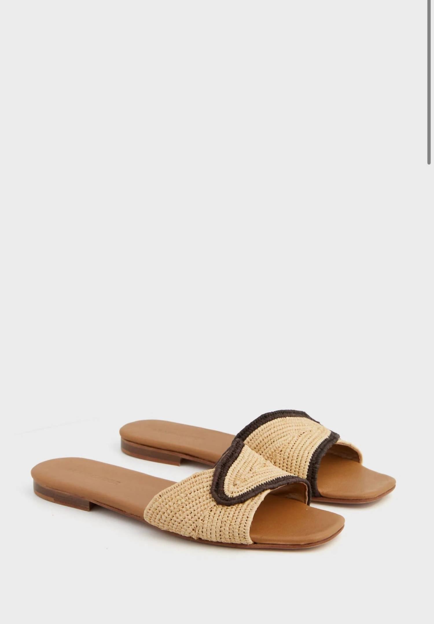 b3f1f8af-08d6-4dcc-81d5-1c43700e336e-upscale_15k-1500x1500-70 Le Mogador - Women's Volakas Open Toe Flat Sandal - Image 1