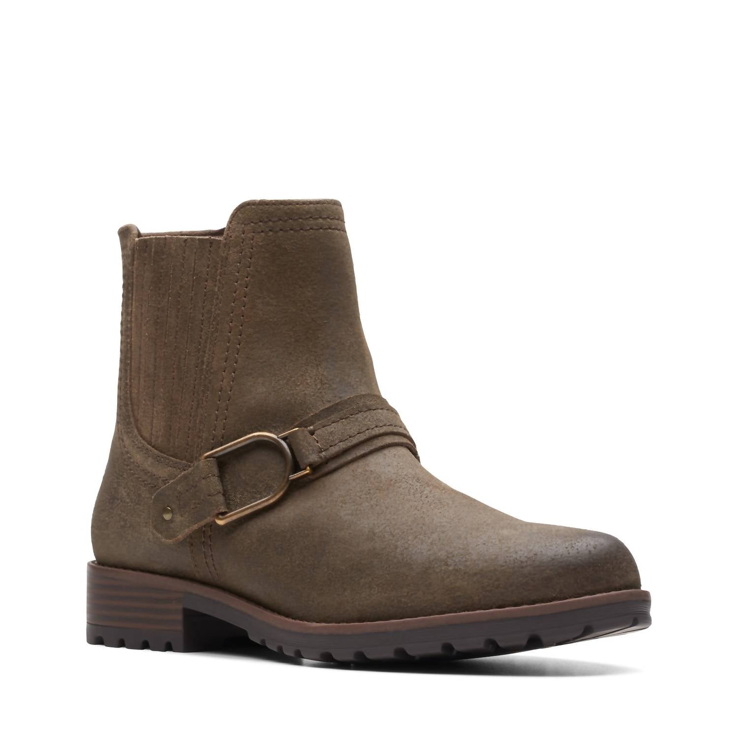 b41e4daa-f2dd-40d0-b412-2294e07f47b1-upscale_15k-1500x1500-70 Clarks - Women's Aspra Buckle Ankle Boot - Image 1