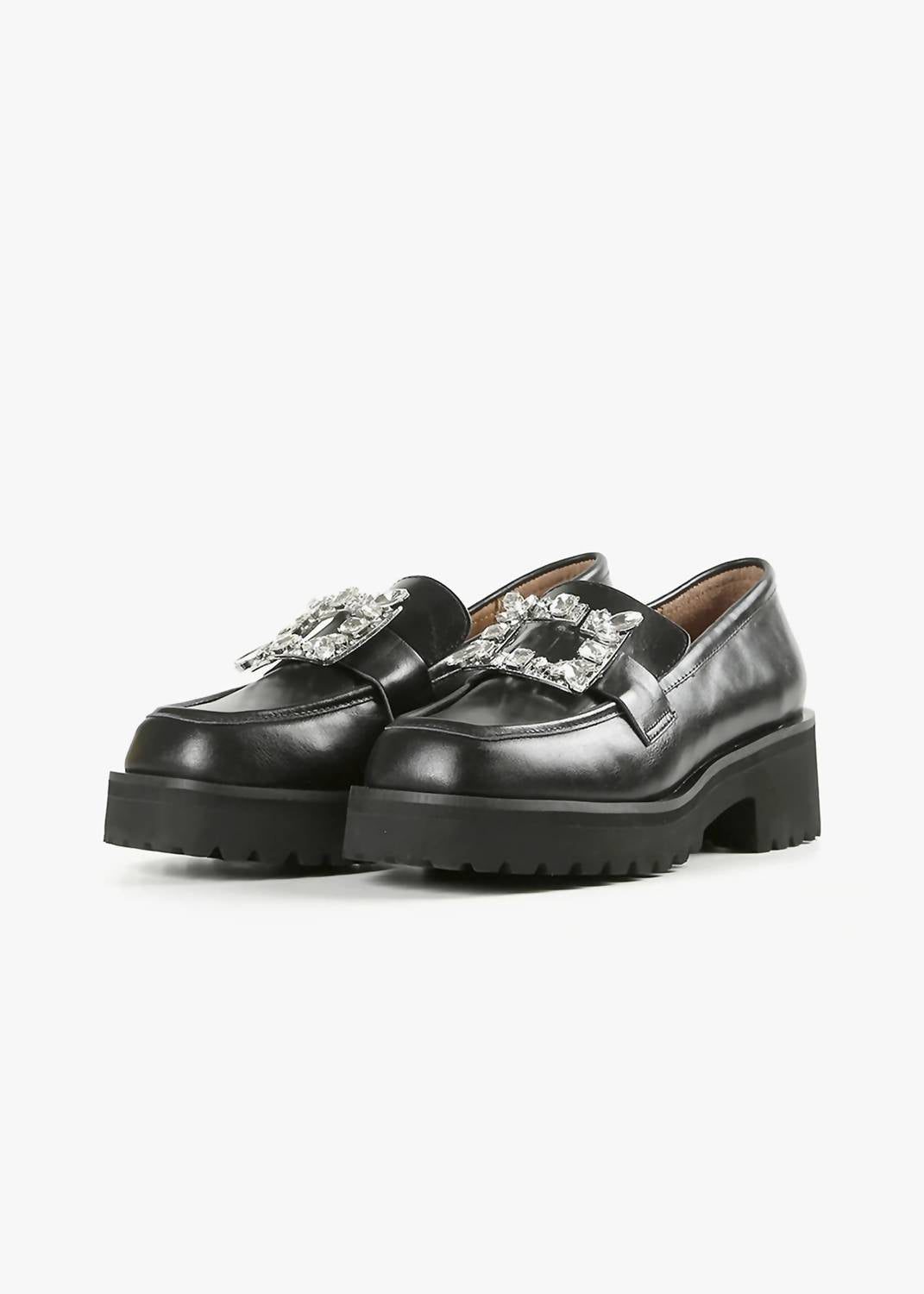 b52e3eab-cb07-4d07-982c-90c52e14067a-upscale_15k-1500x1500-70 All Black - Women's Elton Lugg Loafer - Image 1