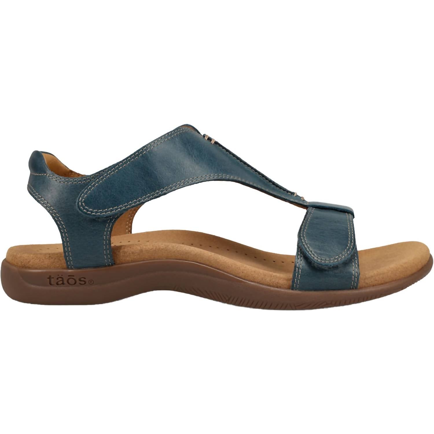 b567970e-39dd-4bba-97c5-a868e570a83b-upscale_15k-1500x1500-70 Taos - Women's Taos The Show Petrol Sandal - Image 1