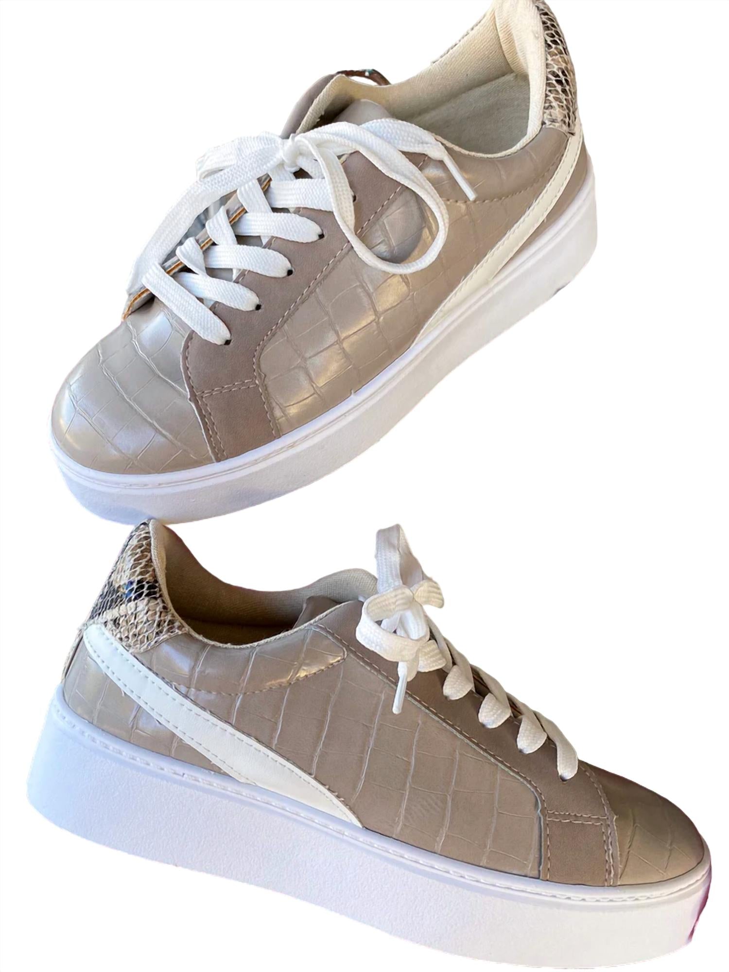 ba59ca21-8bc6-41f4-a86d-f9f826db5681-upscale_15k-1500x1500-1 Qupid - Women's Lace Up Sneakers - Image 1
