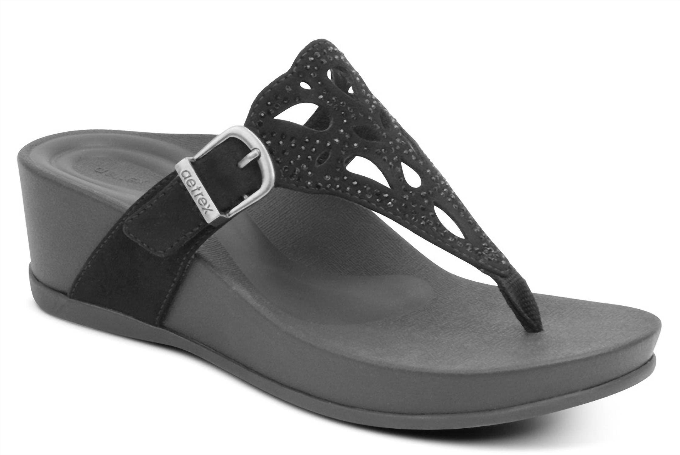 bd81d80a-ecb0-45eb-8226-2da99f32e7a4-upscale_15k-1500x1500-70 Aetrex - Women's Tasha Sandals - Image 1