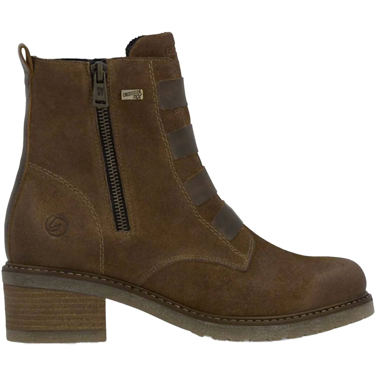 c0fc2634-c570-4b6f-a3a2-02a8913ce037-upscale_15k-1500x1500-70 Remonte - Women's Zip Up Leather Boots - Image 1