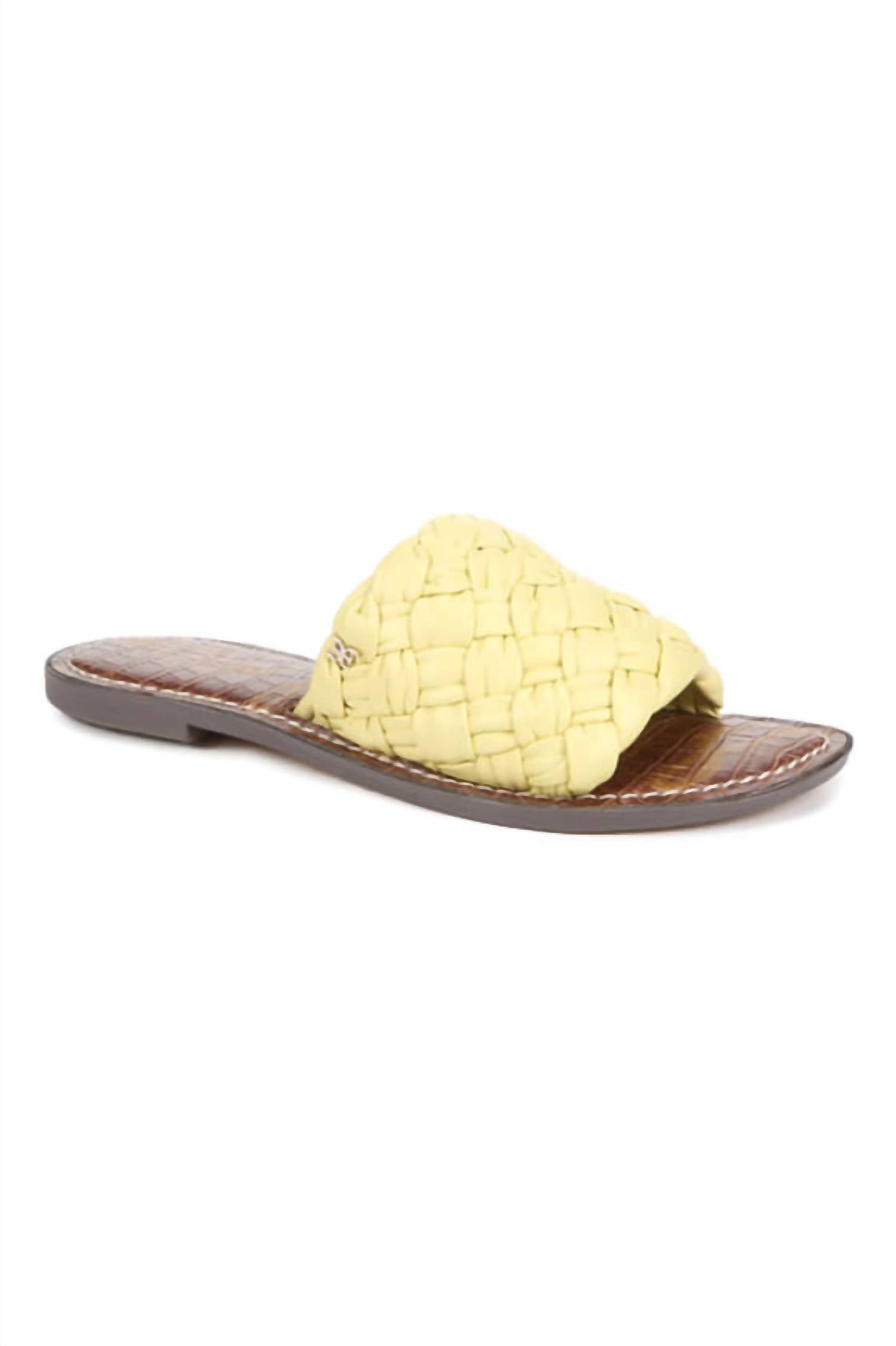 c36f252b-55d6-463d-9bb9-6d4c10cc431b-upscale_15k-1500x1500-70 Sam Edelman - Women's Griffin Woven Slide Sandal - Image 1