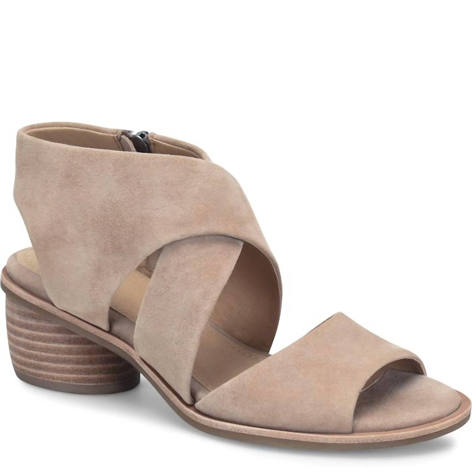 cc765ef8-cdc0-4ad8-92f9-98a2f14e55e6-upscale_15k-1500x1500-70 Sofft - Women's Camille Side Zip Sandals - Image 1