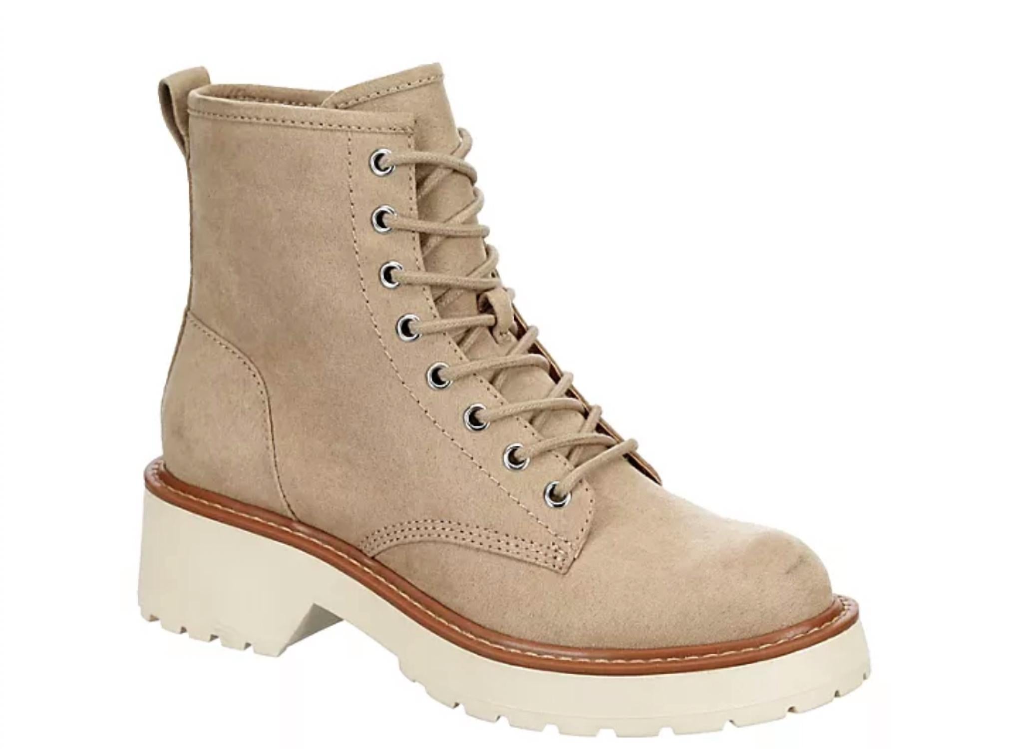 ceea73da-6e63-4f89-90af-4a30b4e7882f-upscale_15k-1500x1500-1 Steve Madden - Women's Leather Lace Up Combat Boot - Image 1