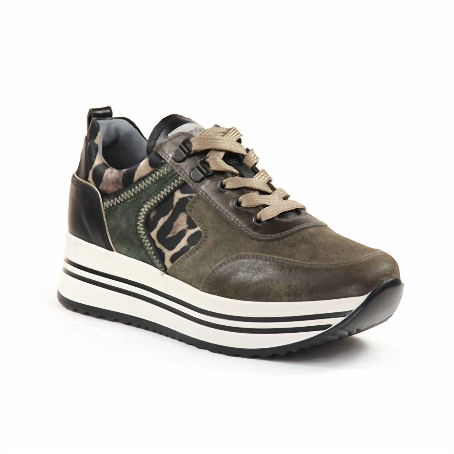 d7759049-3dc6-4bf1-8a7b-cd696191c358-upscale_15k-1500x1500-70 Nerogiardini - Women's Military Sneaker - Image 1