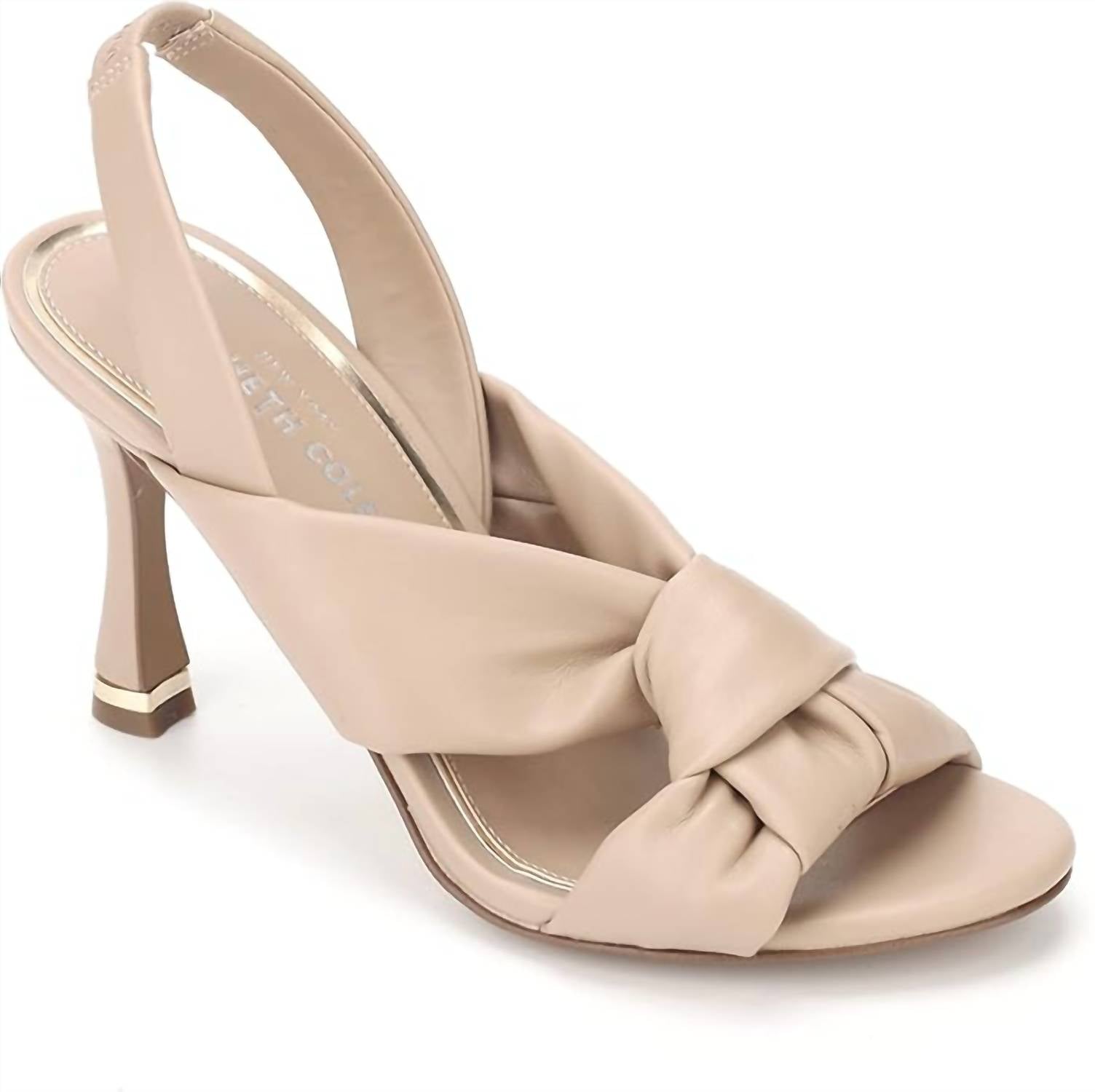 d873f2fd-709e-4f82-b7aa-1189438c05f2-upscale_15k-1500x1500-70 Kenneth Cole - Women's Blanche 85 Knot Slingback Heeled Sandal - Image 1