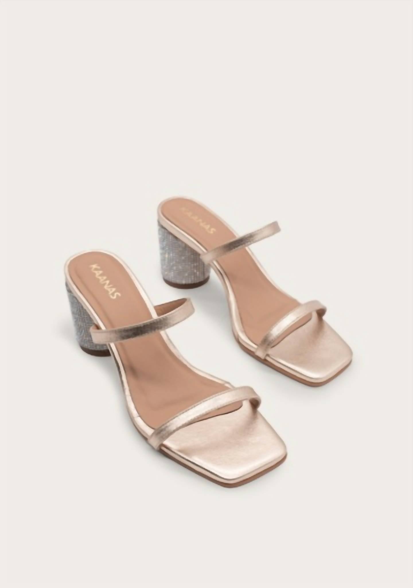 db0a870c-ed9b-4c3b-aa9a-b78520f240ac-upscale_15k-1500x1500-1 Kaanas - Women's Cullinan Sandal With Embellished Heel - Image 1