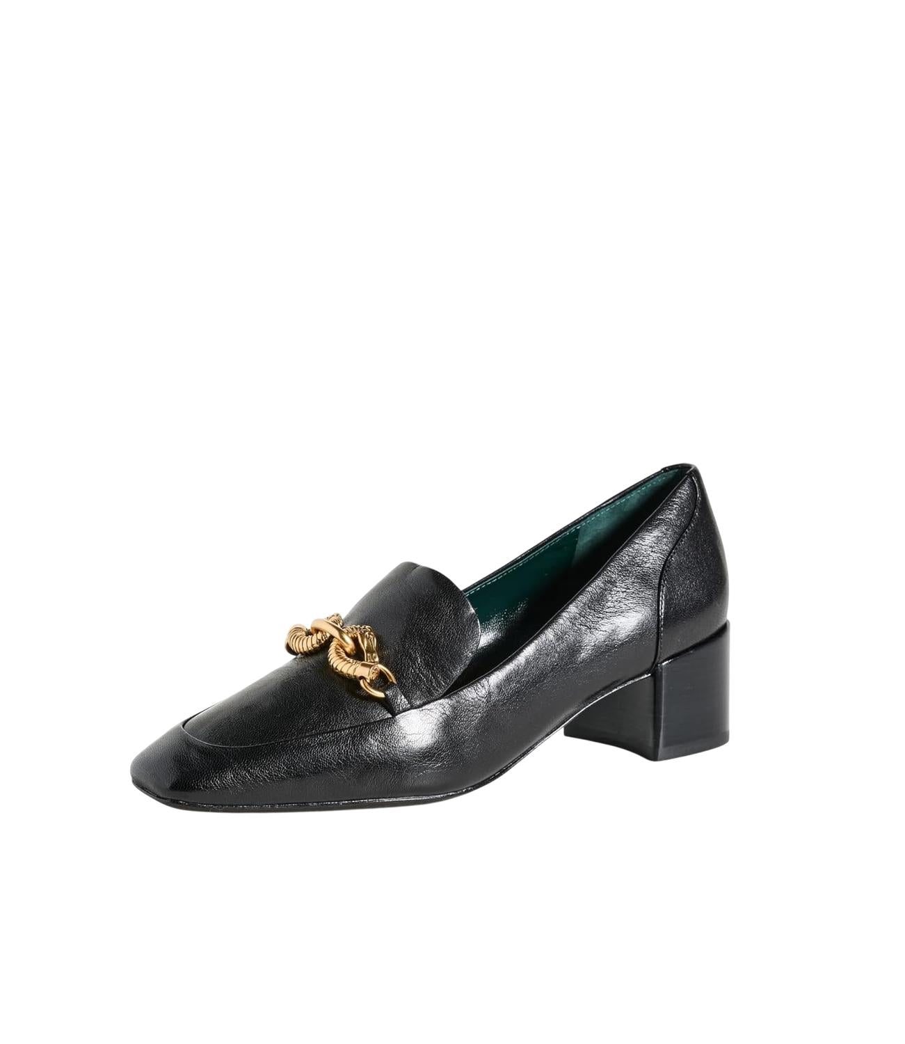 db7c54e0-bafb-4c6d-90c3-f5063e0489a5-upscale_15k-1500x1500-1 Tory Burch - Women's Jessa Leather Heeled Loafer - Image 1