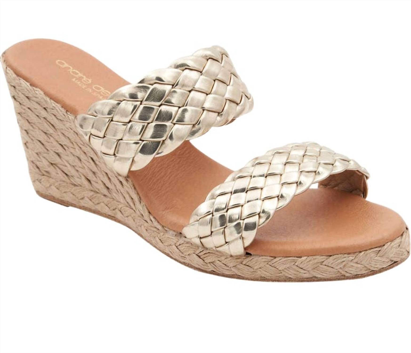 e217a1c1-9c32-41b2-a336-232623a94466-upscale_15k-1500x1500-70 Andre Assous - Women's Aria Espadrille Wedge Sandals - Image 1