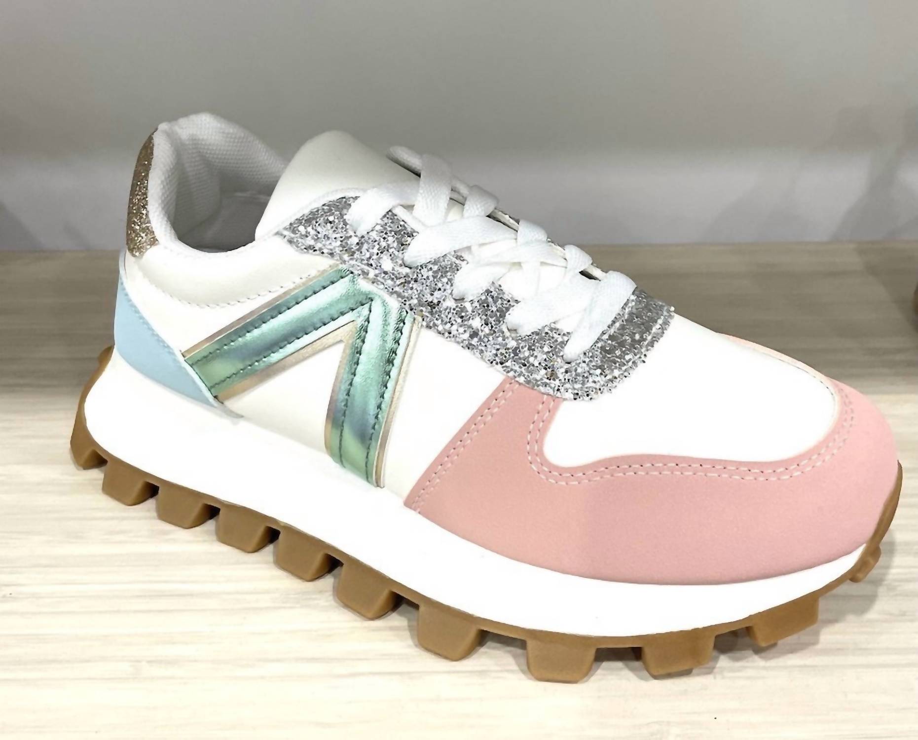 e294795c-b6f8-43bf-93b6-5d200b4bb158-upscale_15k-1500x1500-70 Gabby - Women's Glitter Sneakers - Image 1