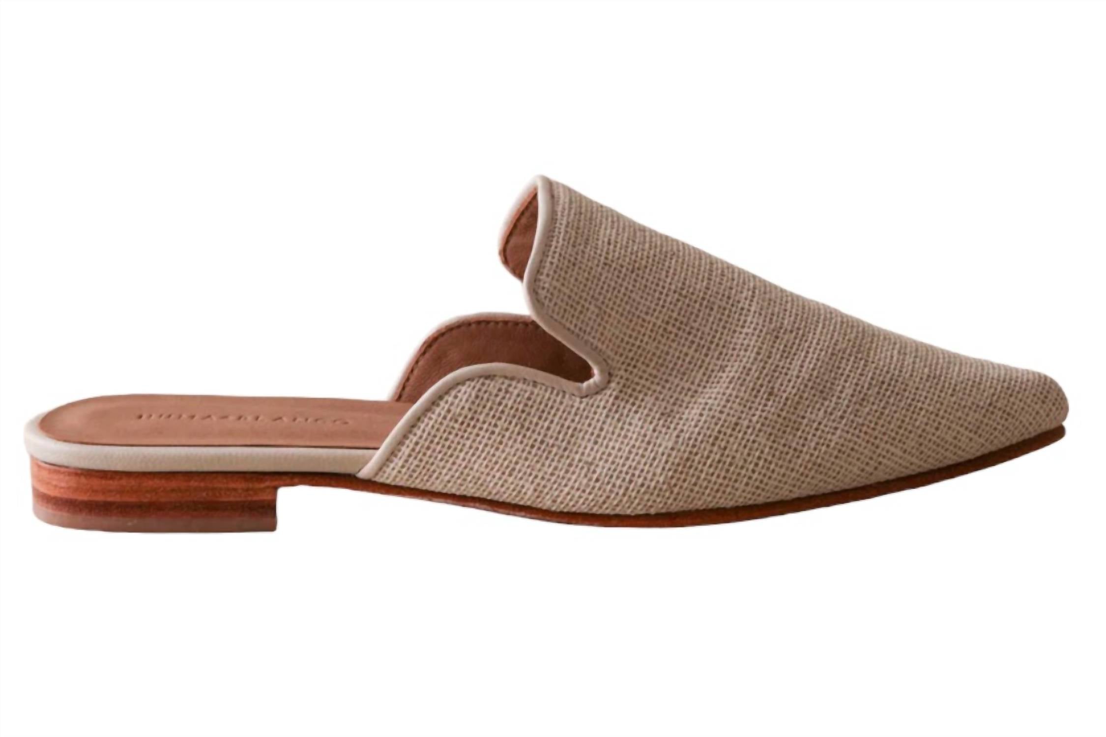 e3344b89-d316-4805-be86-84259efa556d-upscale_15k-1500x1500-70 Huma Blanco - WOMEN'S ILARIA MULE - Image 1
