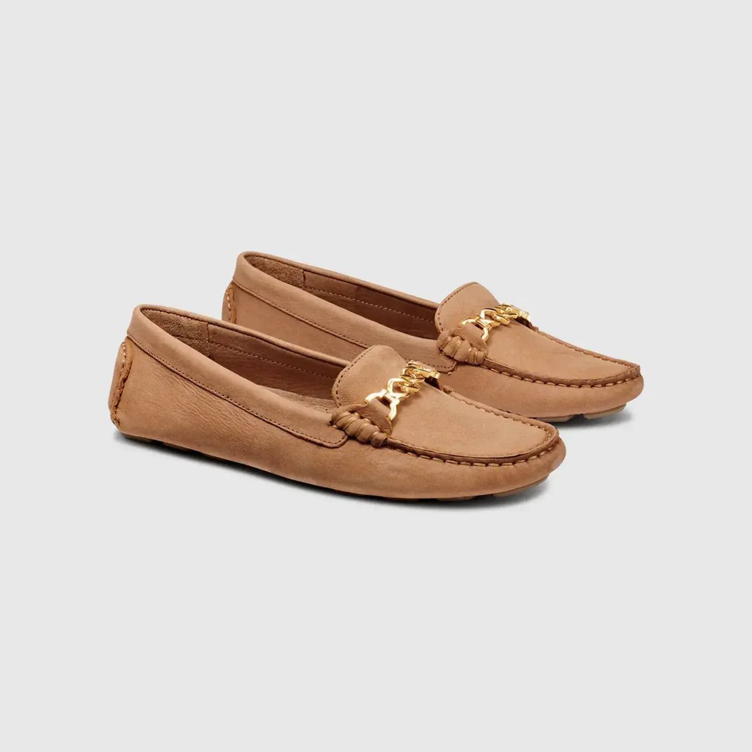 e6db825a-bf7f-4460-af49-c3a30448f8f7-upscale_15k-1500x1500-70 G.H. Bass - Women's Dylan Chain Driver Loafer - Image 1