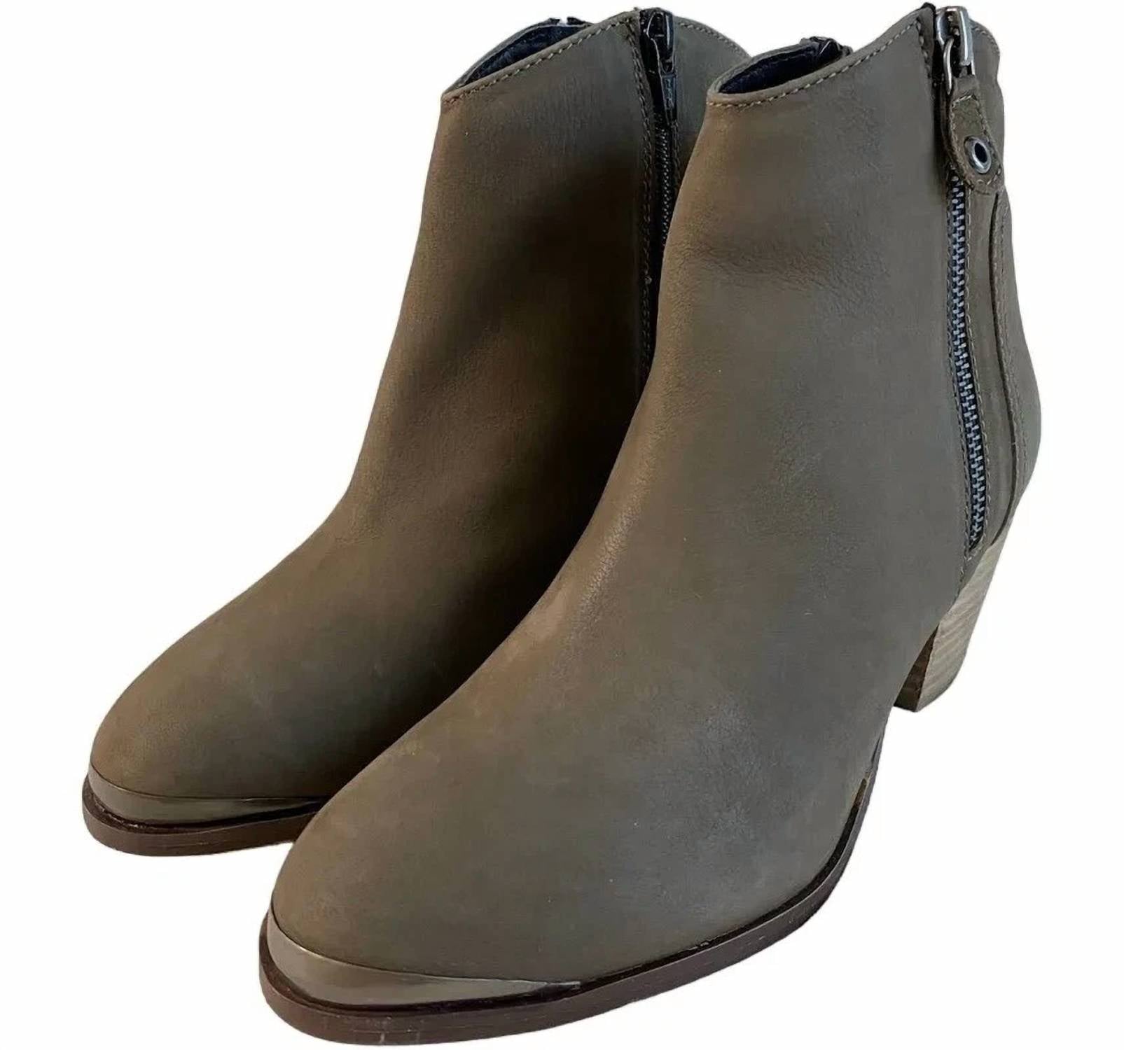 eb7a8abc-d9dd-48b4-81f7-a60b6778033a-upscale_15k-1500x1500-70 Diba True - Women's Sequoia Suede Leather Western Block Stacked Heel Boots - Image 1