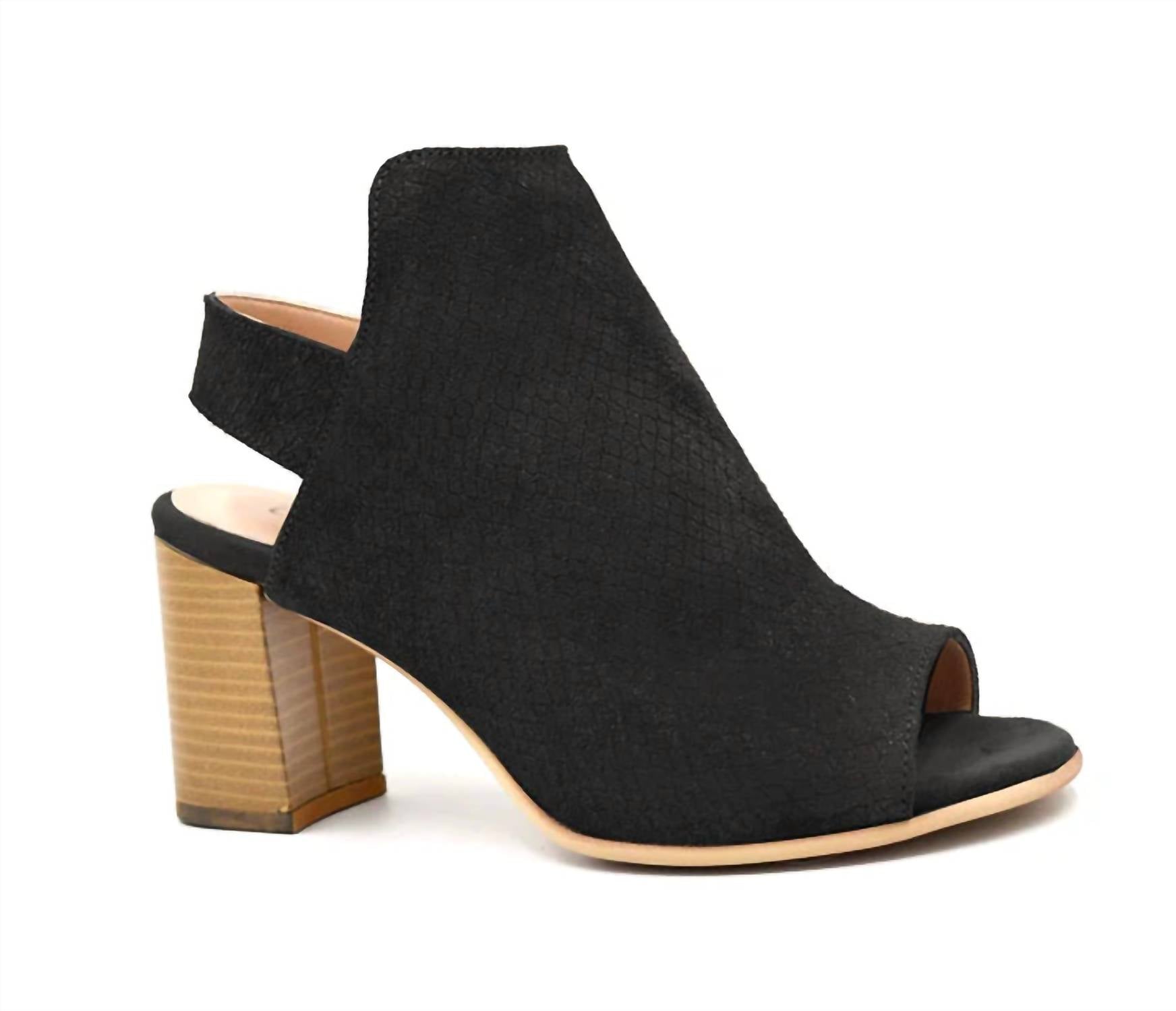 ede049c3-62d5-4fa2-b033-3d8ed81c70e3-upscale_15k-1500x1500-70 Cordani - Women's Gwen Peep Toe Bootie - Image 1