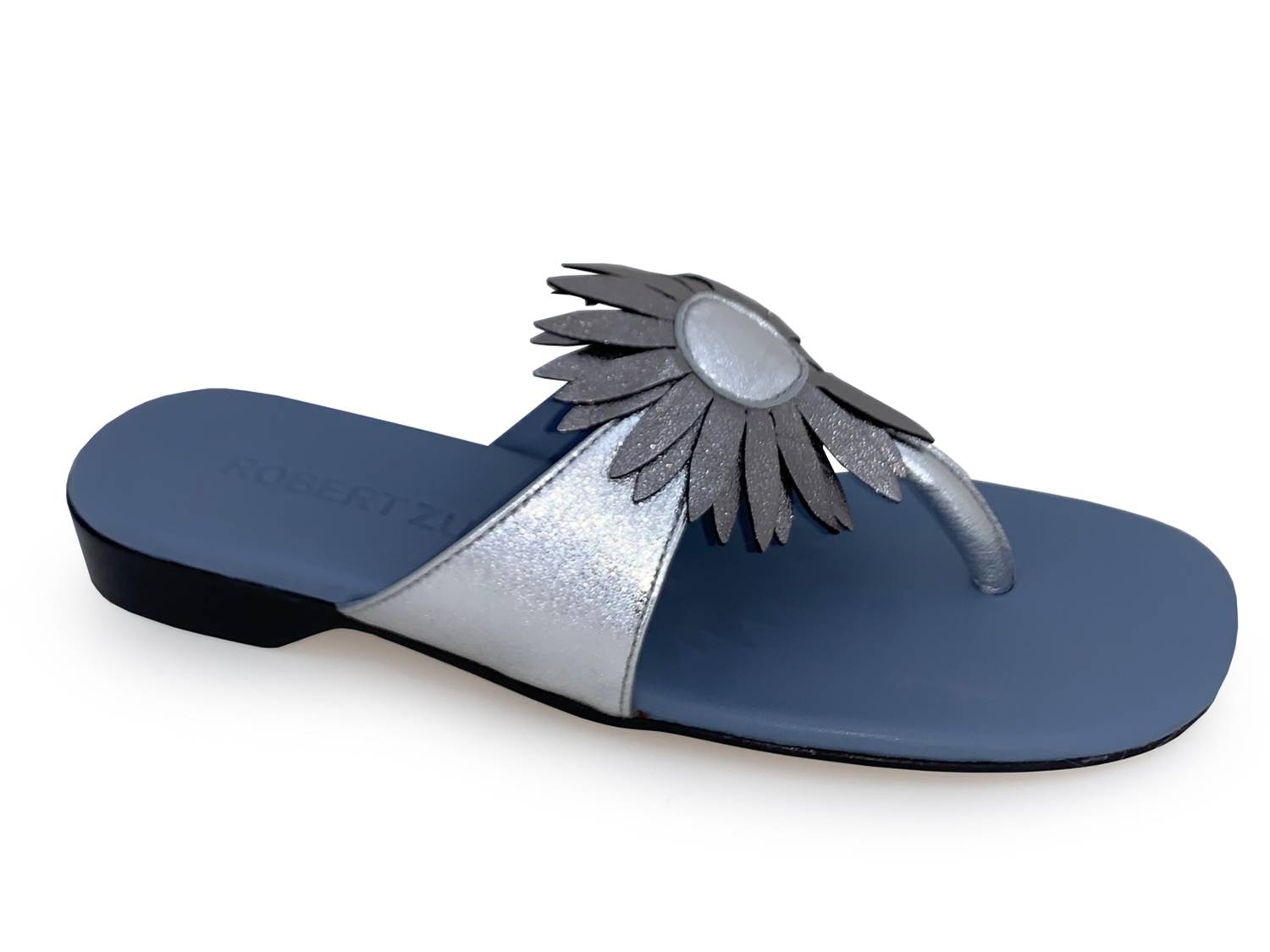 eed37758-0a9f-4de1-956b-8c945b9a8d37-upscale_15k-1500x1500-70 Robert Zur - Women's Sunflower Thong Sandals - Image 1