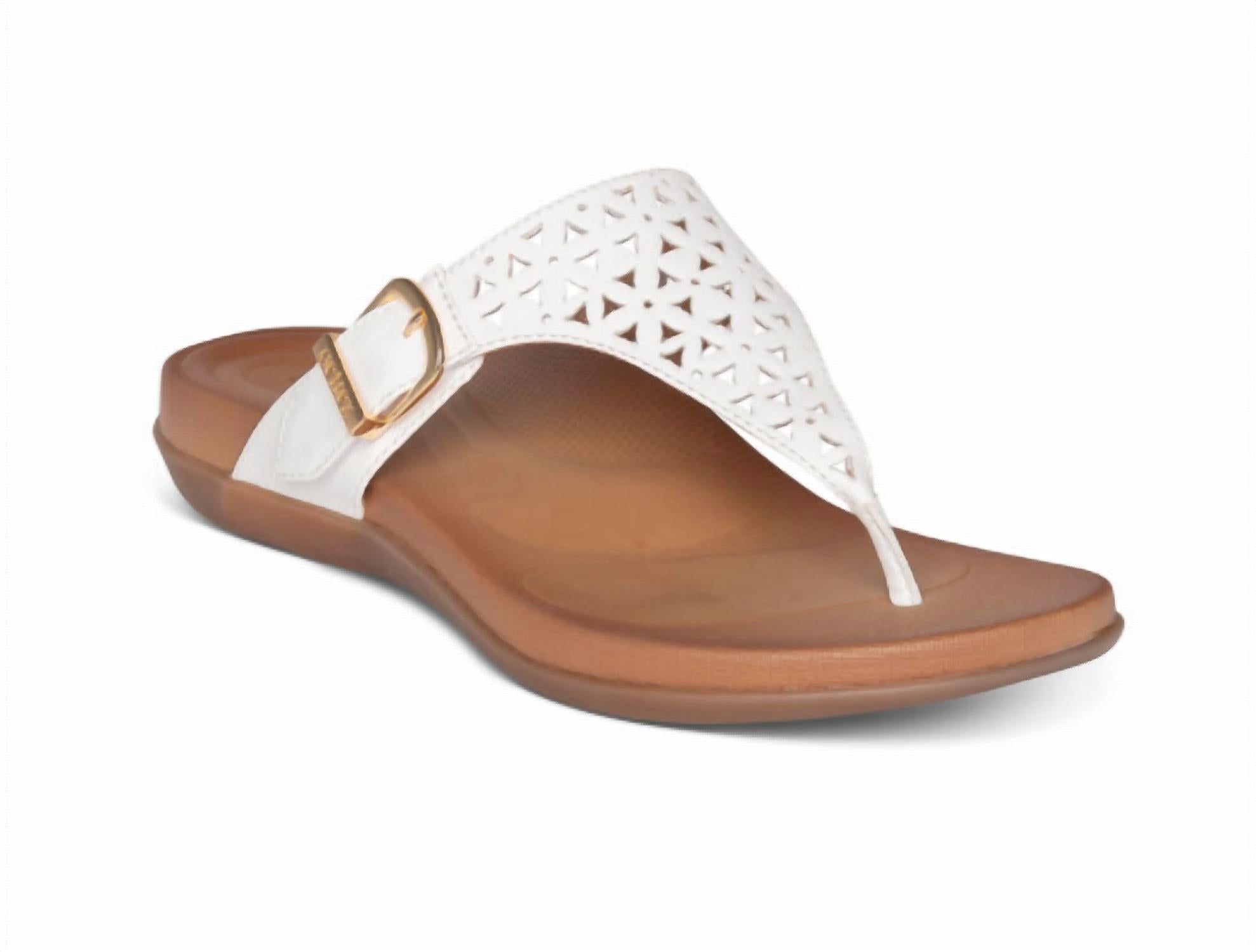 f1f39cb6-6dcb-4b0c-b6ef-7e6656d1112a-upscale_15k-1500x1500-70 Aetrex - Women's Rita Sandal - Image 1