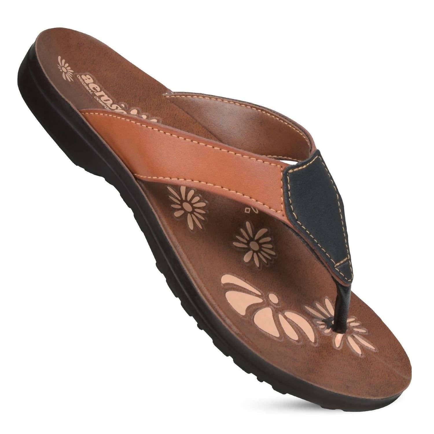 f5a2fdf7-4f48-43a4-ad52-4ec5c4b66468-upscale_15k-1500x1500-70 Aerosoft - Women's Paradigm Thong Flip Flops Sandals - Image 1