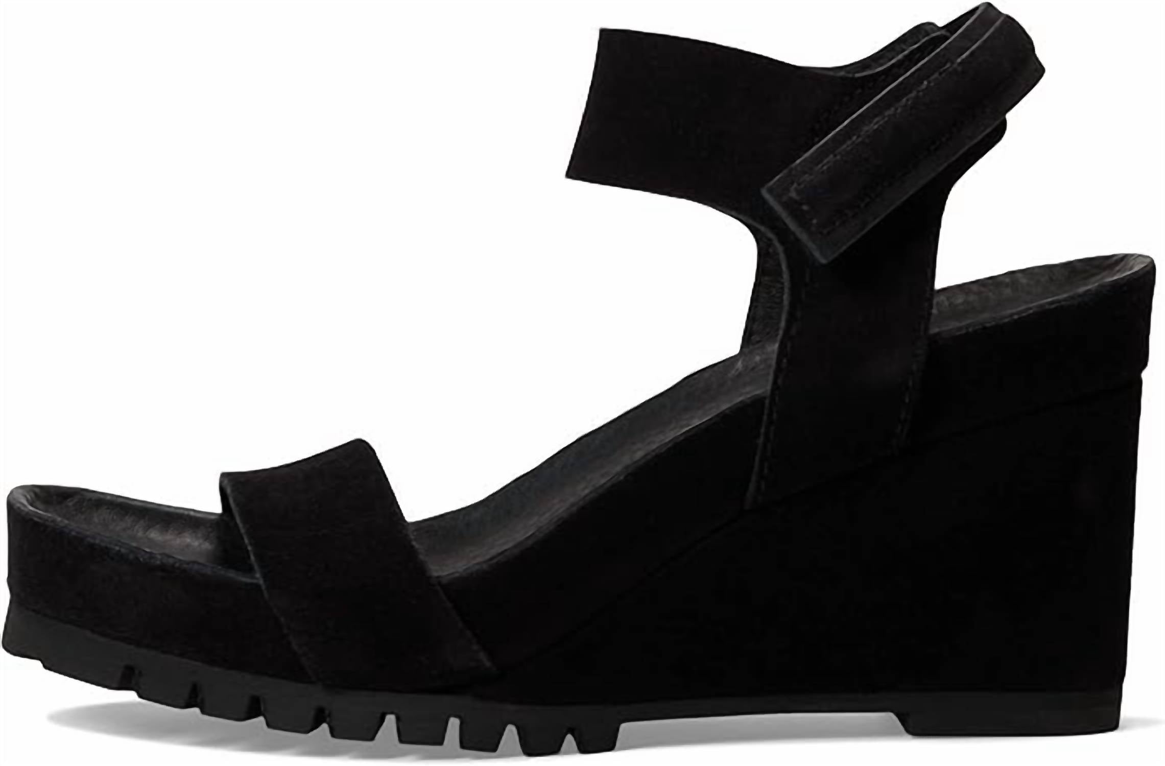 f83a5a1d-9bf0-474f-bec8-63cf05d8ccfb-upscale_15k-1500x1500-70 Pedro Garcia - Josette Suede Wedge Sandals - Image 1