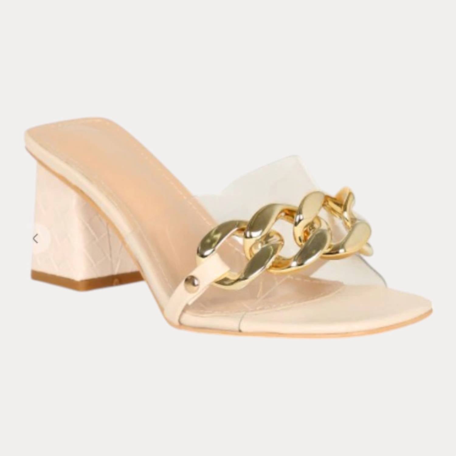 f96ba092-a0c6-4e0b-9c7a-20d7f845c712-upscale_15k-1500x1500-70 Thistle And Clover - Women's Chunky Chain Heels - Image 1