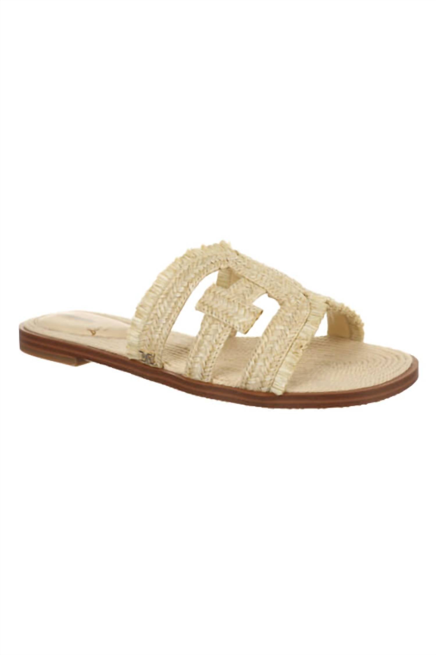 f9a78fb9-b39b-426a-9161-521b62f4d791-upscale_15k-1500x1500-70 Sam Edelman - Women's Bay Raffia Slide Sandal - Image 1