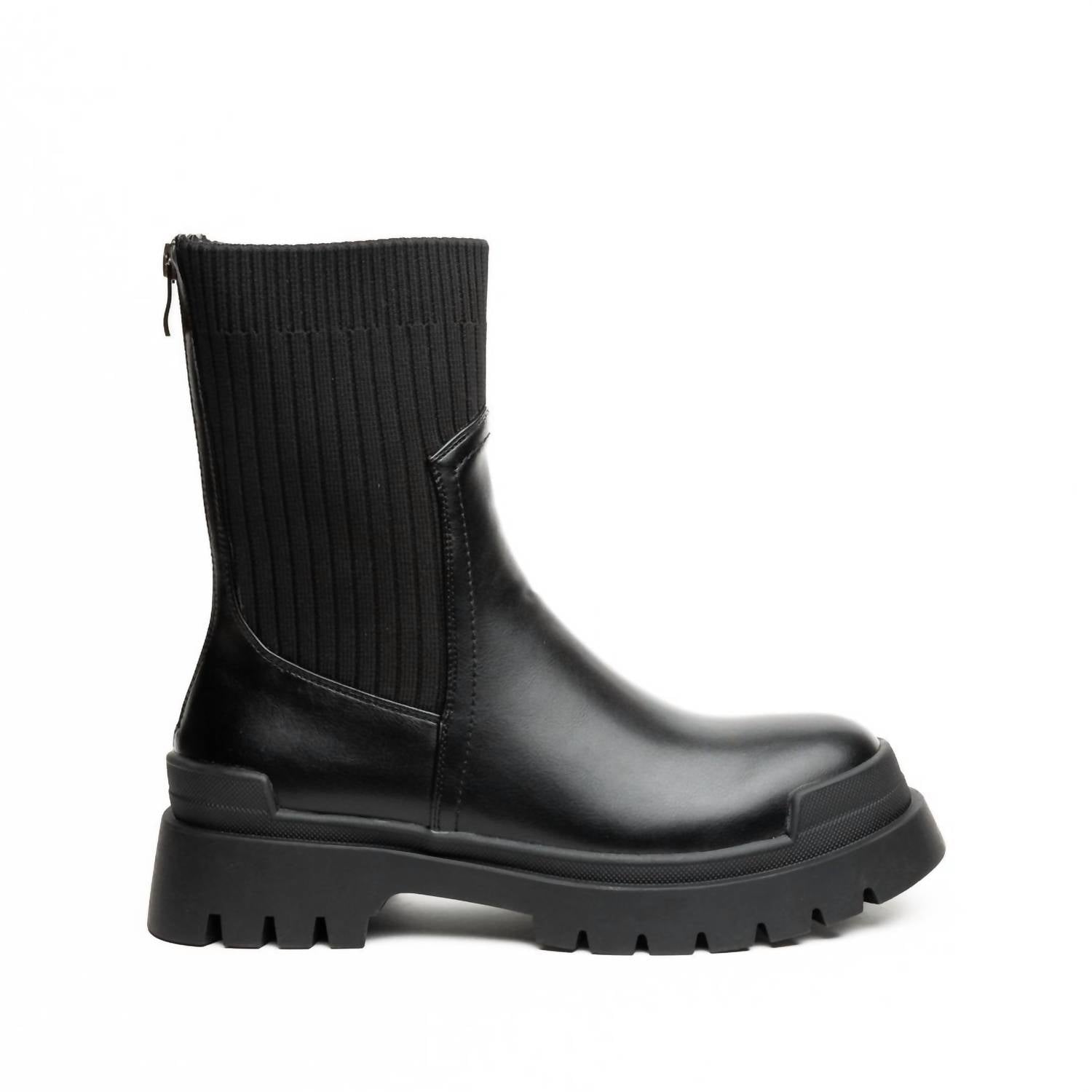 fa4583bc-e8c9-4524-8141-e9d7cfd39af3-upscale_15k-1500x1500-70 Exe - Women's T3653-m2587 Platform Ankle Boots - Image 1