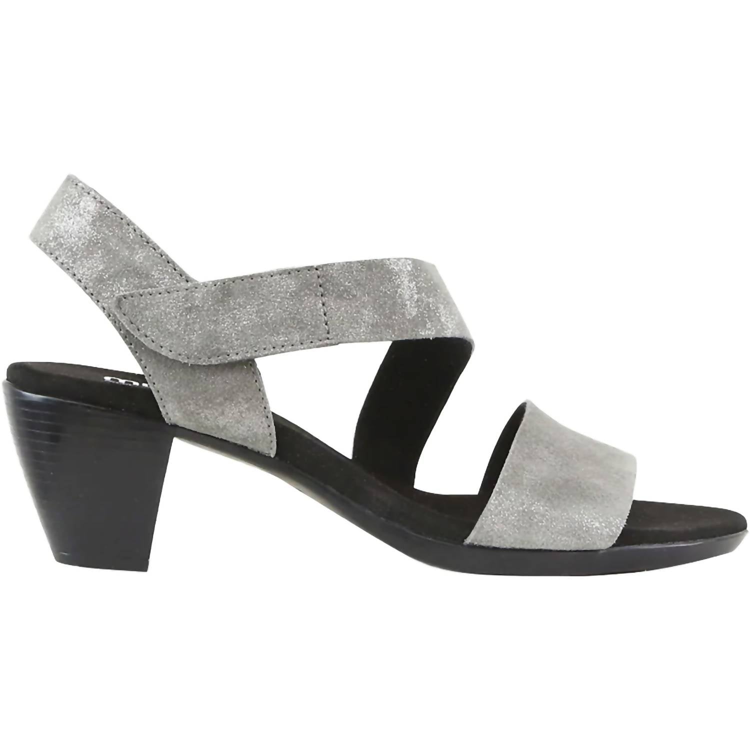 fabbf64f-d49f-4436-ab60-25f80a68081f-upscale_15k-1500x1500-70 Munro - Women's Lucia Gunmetal Metallic Suede Heels Sandal - Image 1