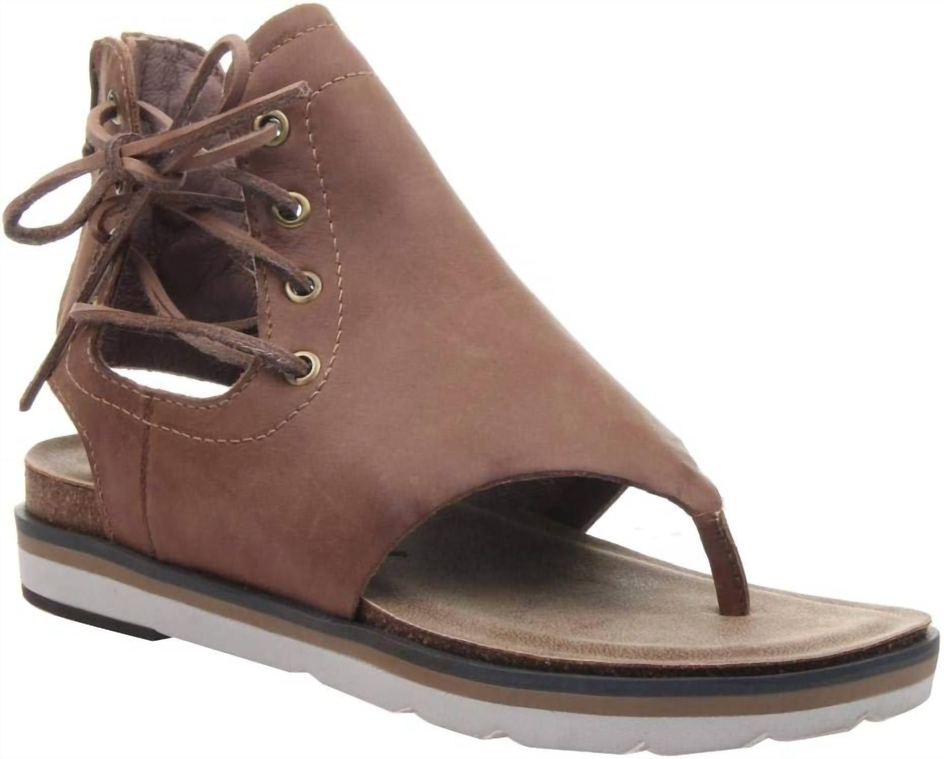 fea8fb47-deed-4ecf-8a1a-9bf08899669b-upscale_15k-1500x1500-70 Otbt - Women's Locate Lace Up Flat Sandal - Image 1