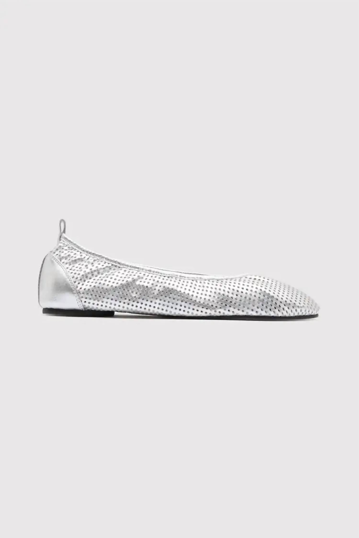 ff159c82-d637-45e1-8012-7c67c53f1661-upscale_15k-1500x1500-70 St. Agni - Women's Minimal Perforated Ballet Flat - Image 1