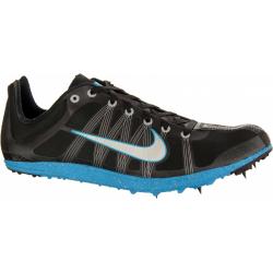 victoryxc-004 Unisex Zoom Victory XC (004 - Black/Black-Metallic Silver-Blue Glow) - Image 1