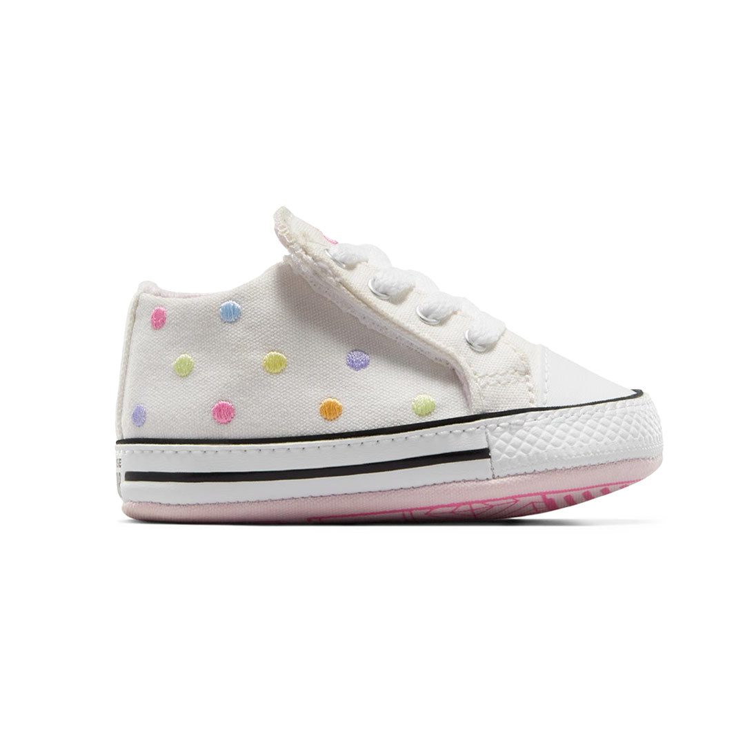 Converse-Kids_-_Infant_-Chuck-Taylor-All-Star-Cribster-Polka-Dots-Mid-Top-Shoes-_A10768C_02 Converse - Kids' (Infant) Chuck Taylor All Star Polka Dots Shoes (A10768C) - Image 1