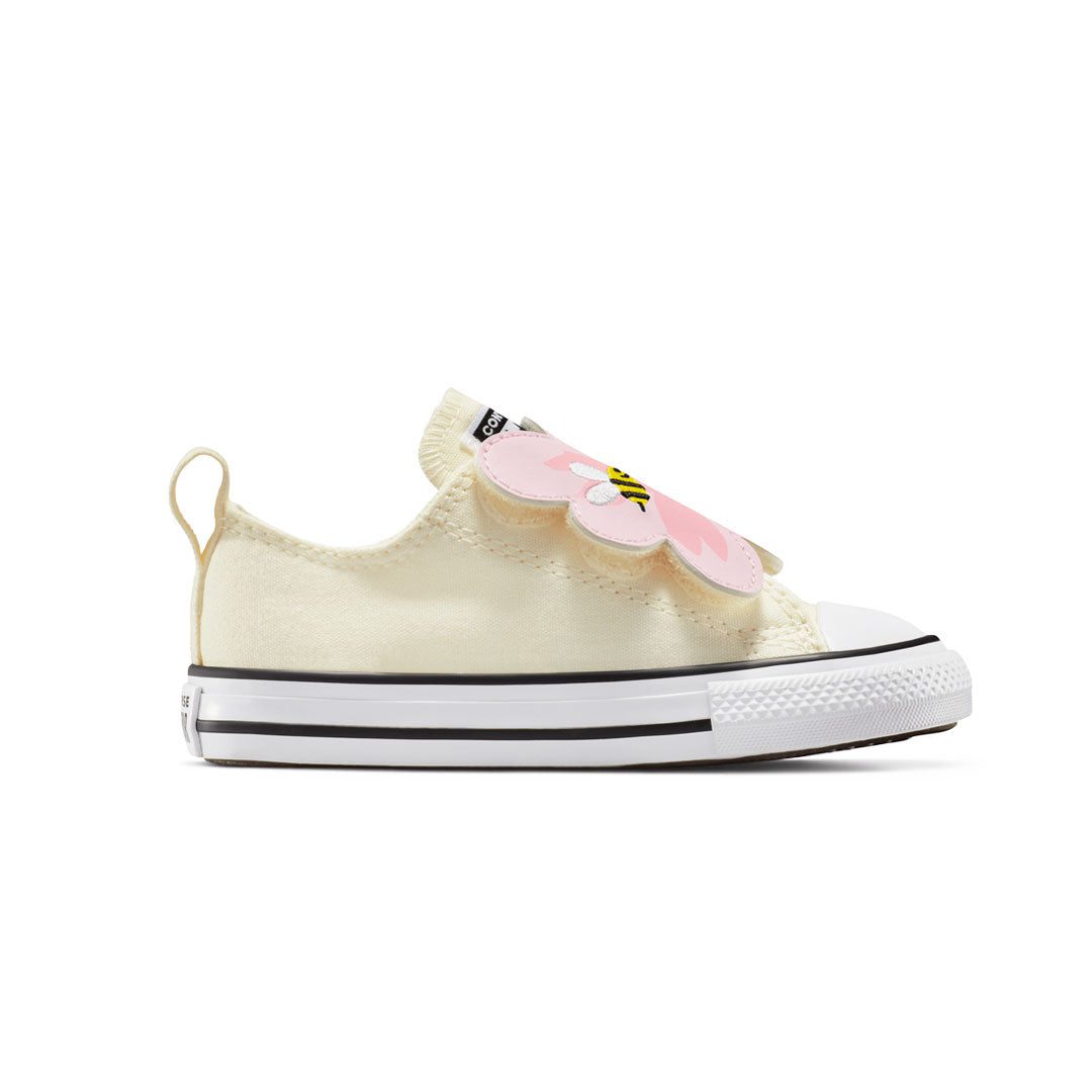 Converse-Kids_-_Infant_-Chuck-Taylor-All-Star-One-Strap-Floral-Easy-On-Shoes-_A13452C_01 Converse - Kids' (Infant) Chuck Taylor All Star One Strap Floral Easy On Shoes (A13452C) - Image 1
