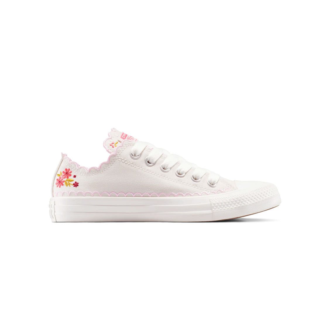 Converse-Unisex-Chuck-Taylor-All-Star-Embroidered-Flowers-Low-Top-Shoes-_A13645C_01 Converse - Unisex Chuck Taylor All Star Embroidered Flowers Low Top Shoes (A13645C) - Image 1