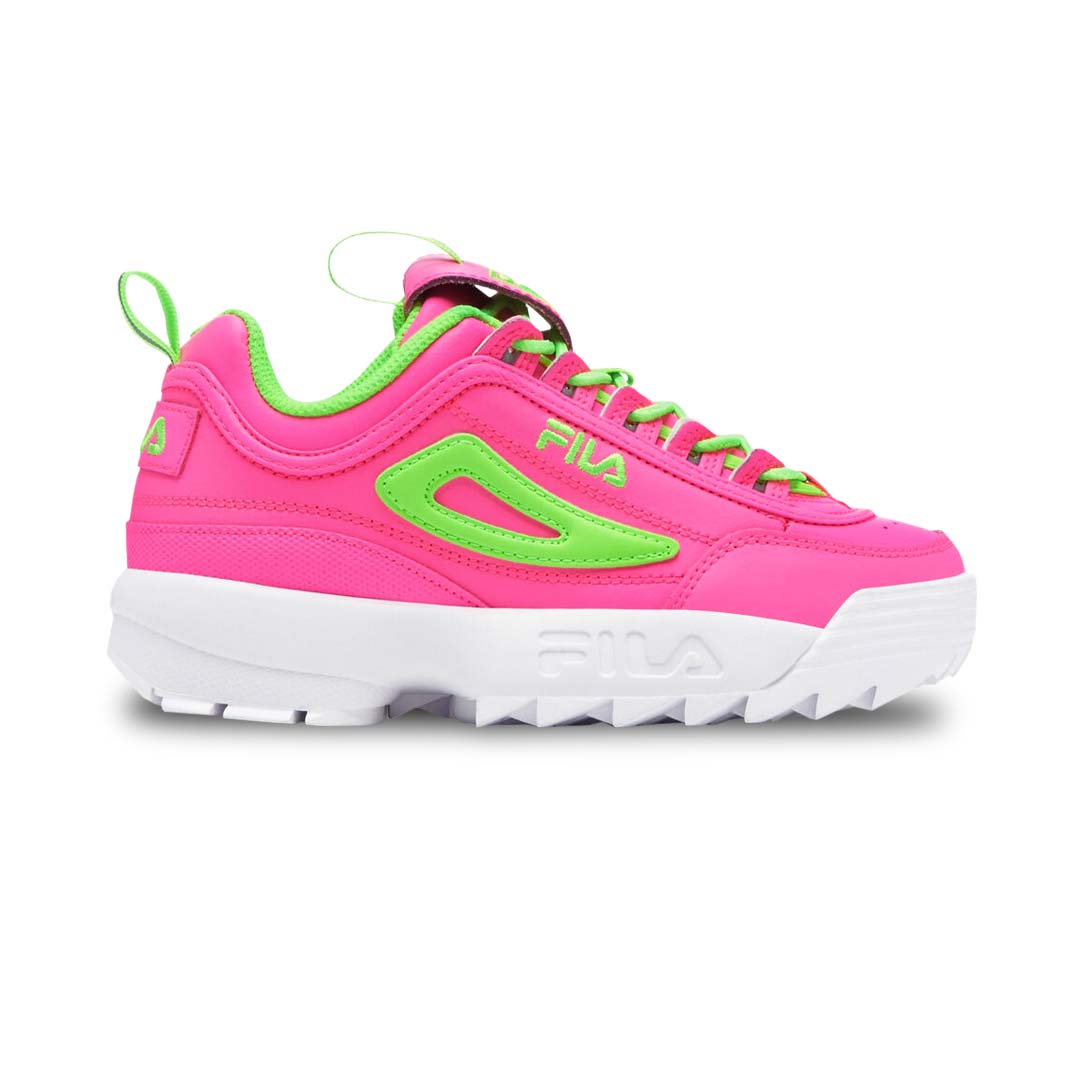 FILA-Kids_-_Junior_-Disruptor-II-Premium-Shoes-_3XM01606-665__01 FILA - Kids' (Junior) Disruptor II Premium Shoes (3XM01606 665) - Image 1