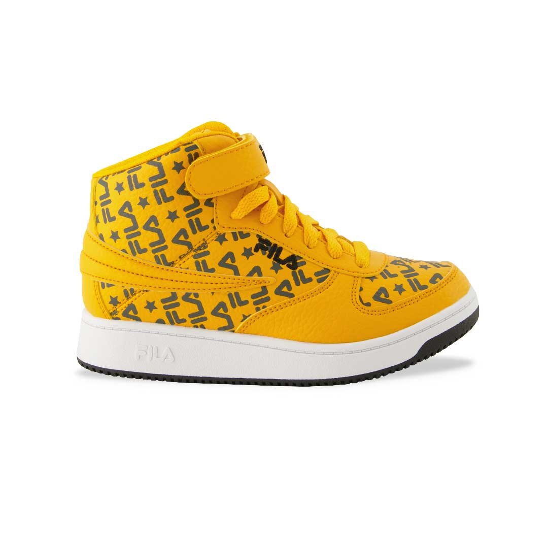 FILA-Kids_-_Preschool-_-Junior_-A-High-Stealth-Stars-Shoes-_3BM01778-702__01 FILA - Kids' (Preschool & Junior) A-High Stealth Stars Shoes (3BM01778 702) - Image 1