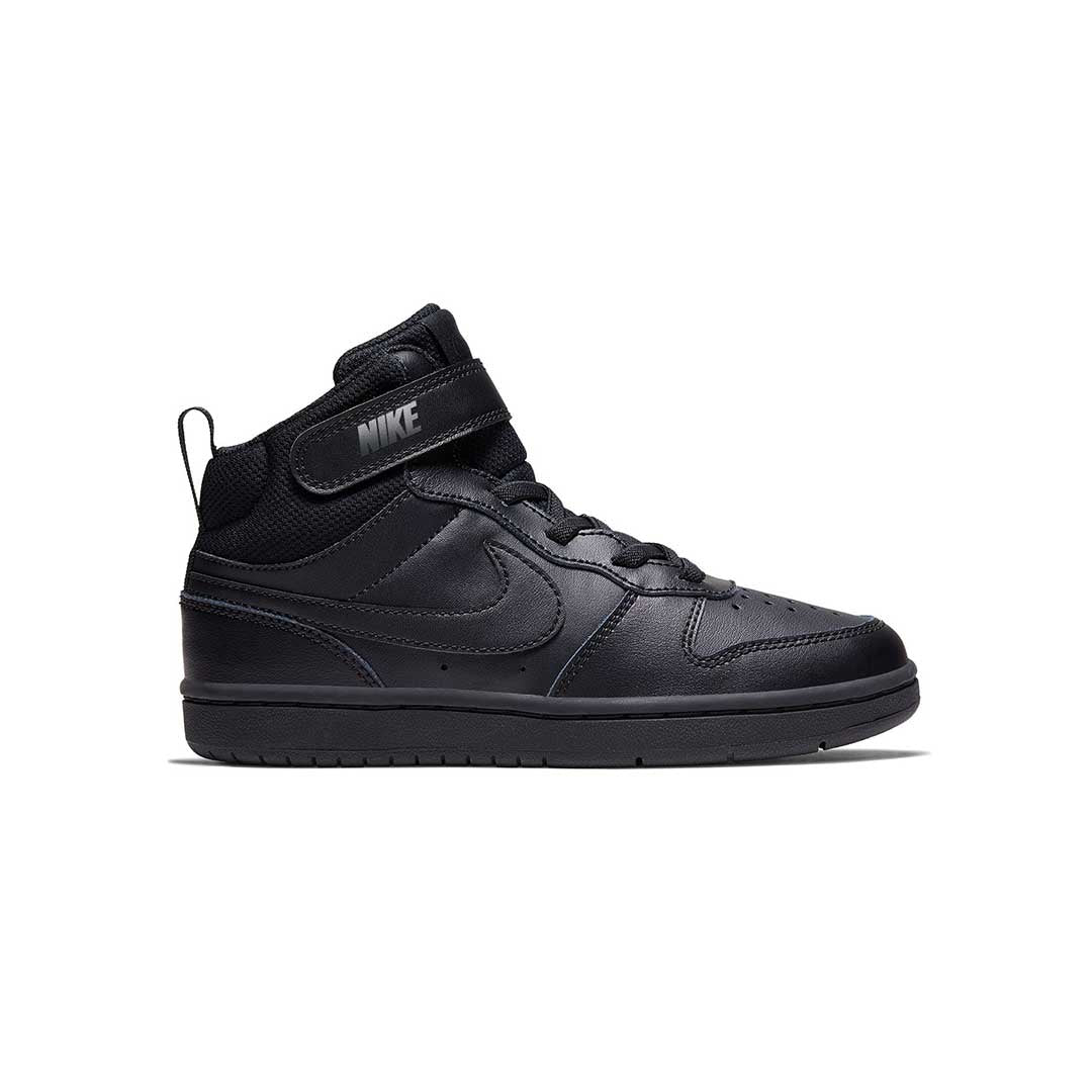 Nike-Kids_-_Preschool_-Court-Borough-Mid-2-Shoes-_CD7783-001_-01 Nike - Kids' (Preschool) Court Borough Mid 2 Shoes (CD7783 001) - Image 1
