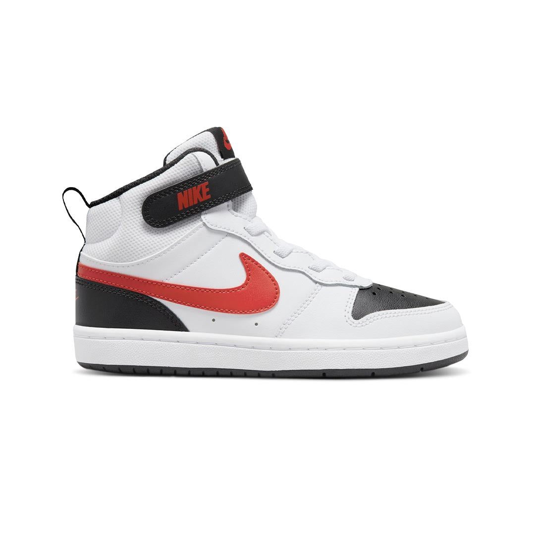 Nike-Kids_-_Preschool_-Court-Borough-Mid-2-Shoes-_CD7783-110__01 Nike - Kids' (Preschool) Court Borough Mid 2 Shoes (CD7783 110) - Image 1