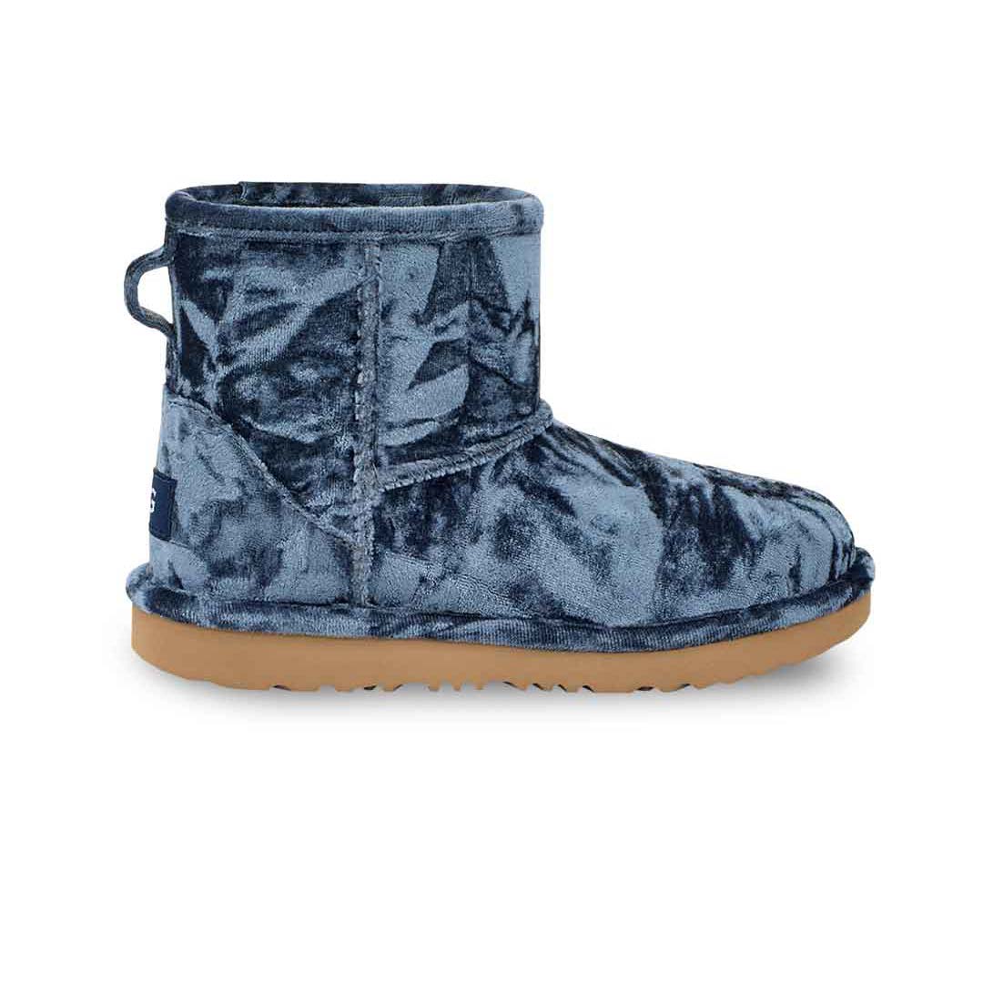 UGG_-Kids_-_Junior_-Classic-Mini-II-Velvet-Boots-_1142070K-OCN_1 UGG - Kids' (Junior) Classic Mini II Velvet Boots (1142070K-OCN) - Image 1