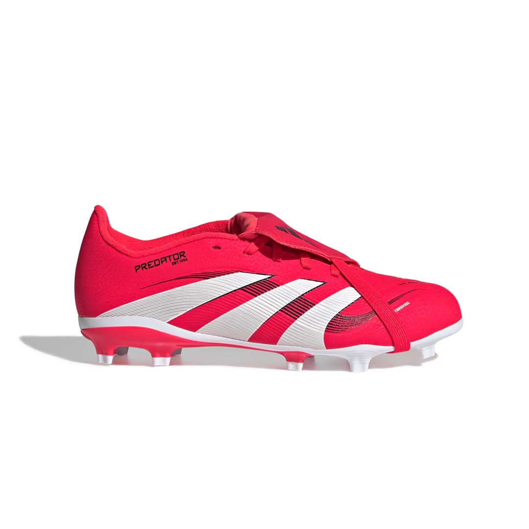 adidas-Kids_-_Preschool-_-Junior_-Predator-League-Fold-Over-Tongue-Firm-Ground-Cleats-_ID3830_01 adidas - Kids' (Preschool & Junior) Predator League Fold-Over Tongue Firm Ground Cleats (ID3830) - Image 1