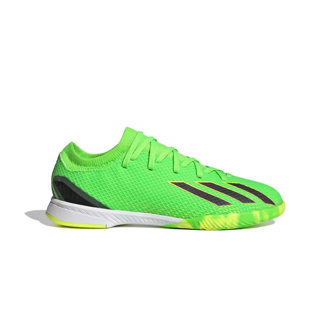 adidas-Kids_-_Preschool-_-Junior_-X-Speedportal.3-Indoor-Soccer-Shoes-_GW8468_1 adidas - Kids' (Preschool) X Speedportal.3 Indoor Soccer Shoes (GW8468) - Image 1