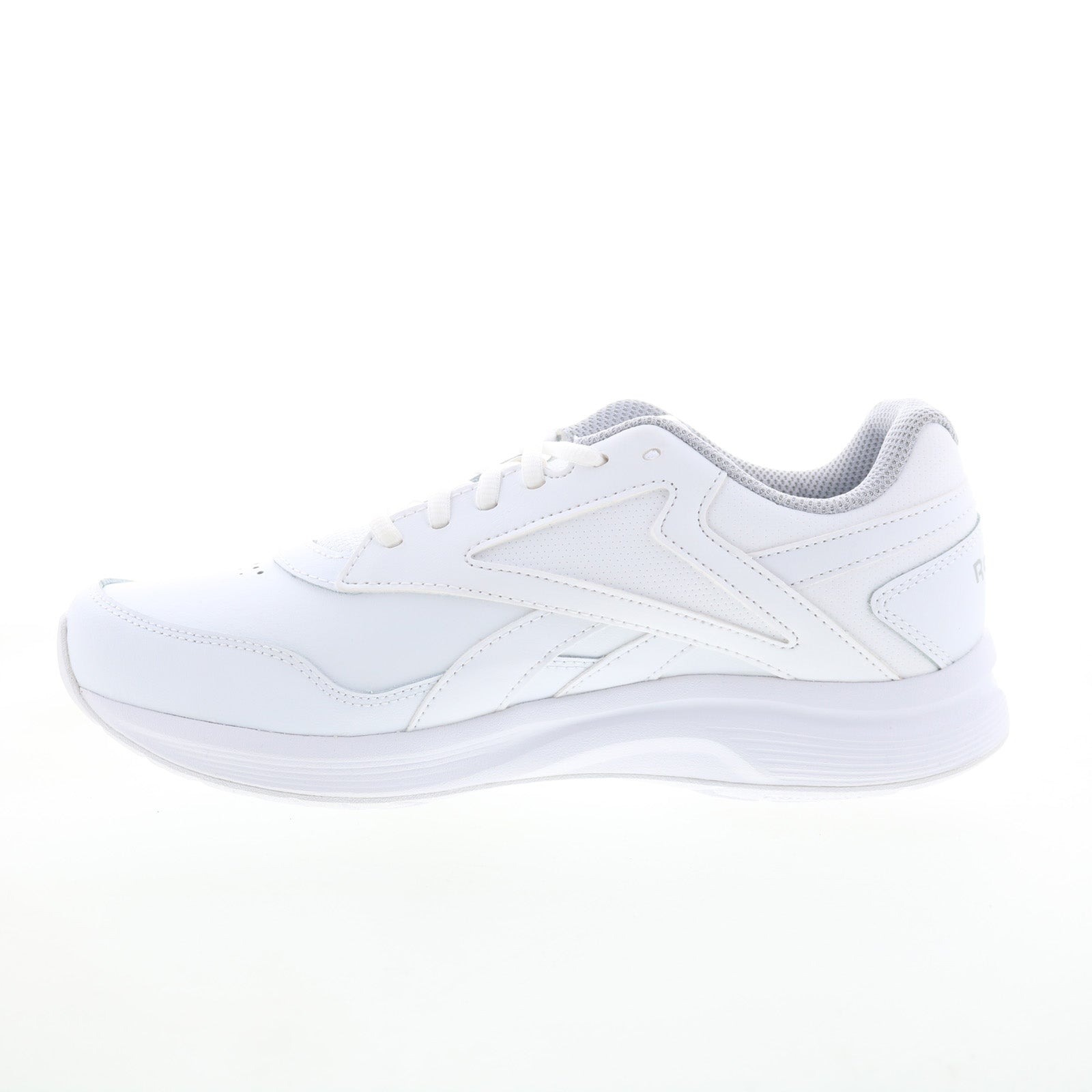 Reebok Walk Ultra 7 DMX MAX Wide 2E Mens White Lifestyle Sneakers Shoes - Image 5
