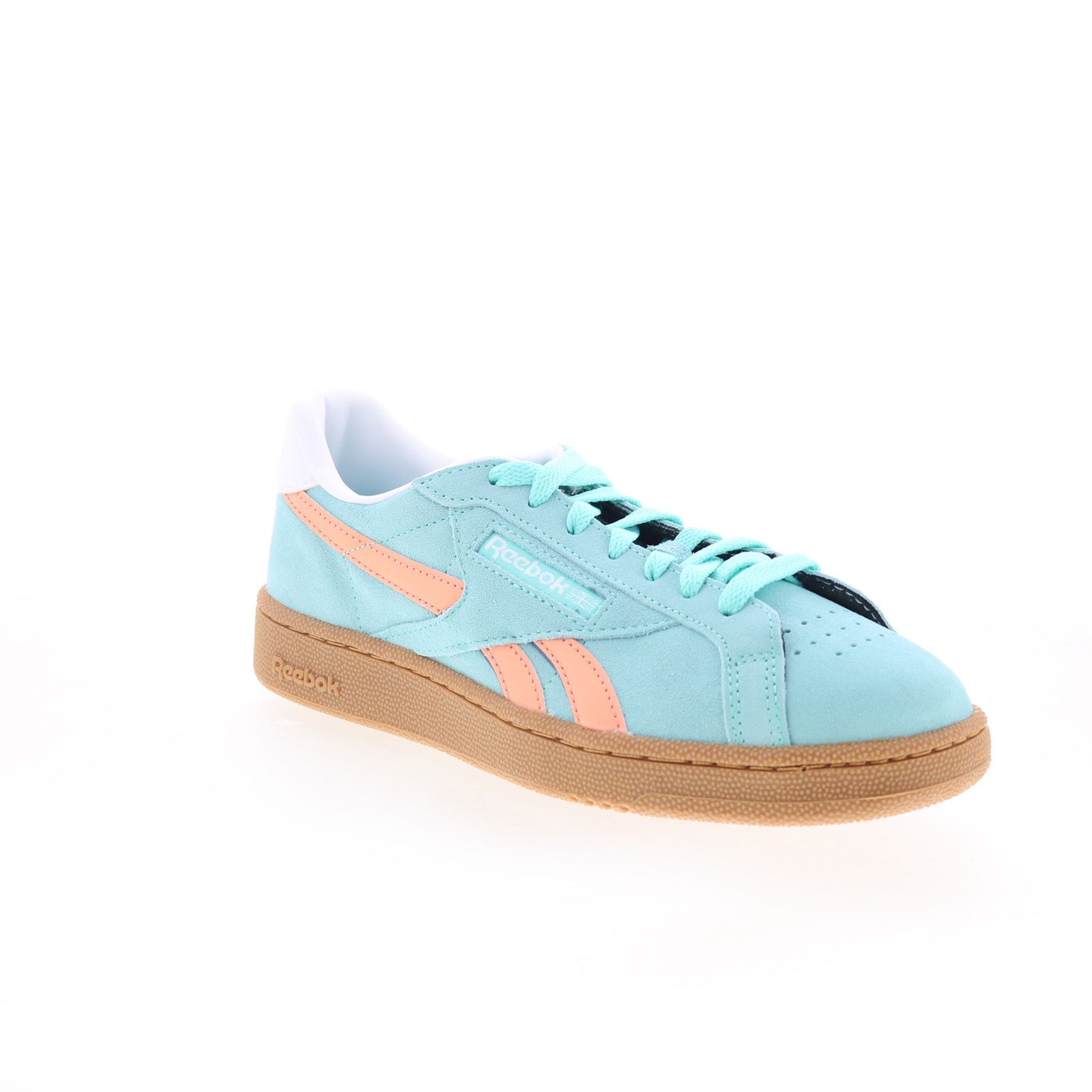 Reebok Club C Grounds UK 100209037 Mens Blue Suede Lifestyle Sneakers Shoes - Image 2