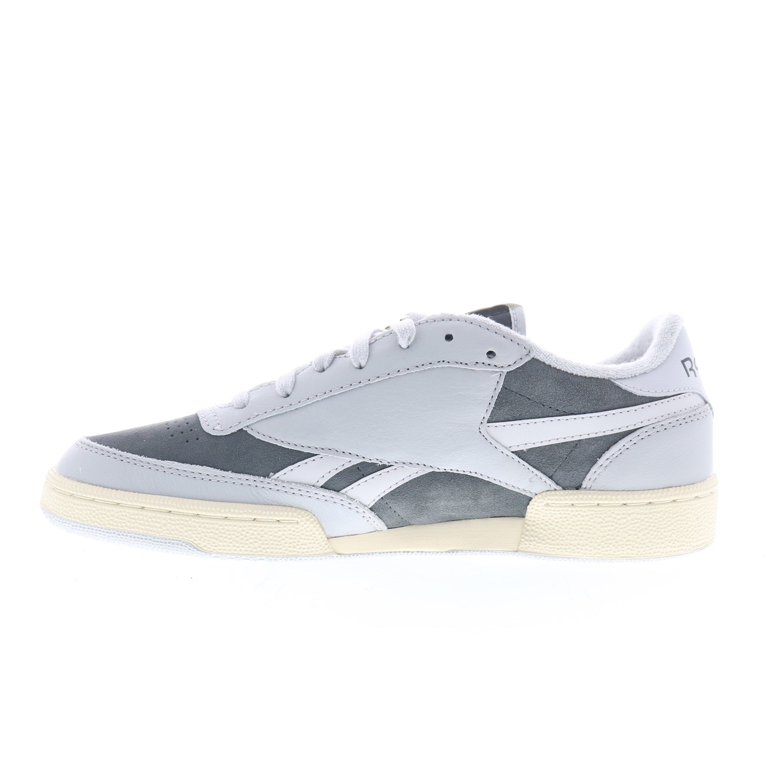 Reebok Club C Revenge Vintage II Mens Gray Leather Lifestyle Sneakers Shoes - Image 5