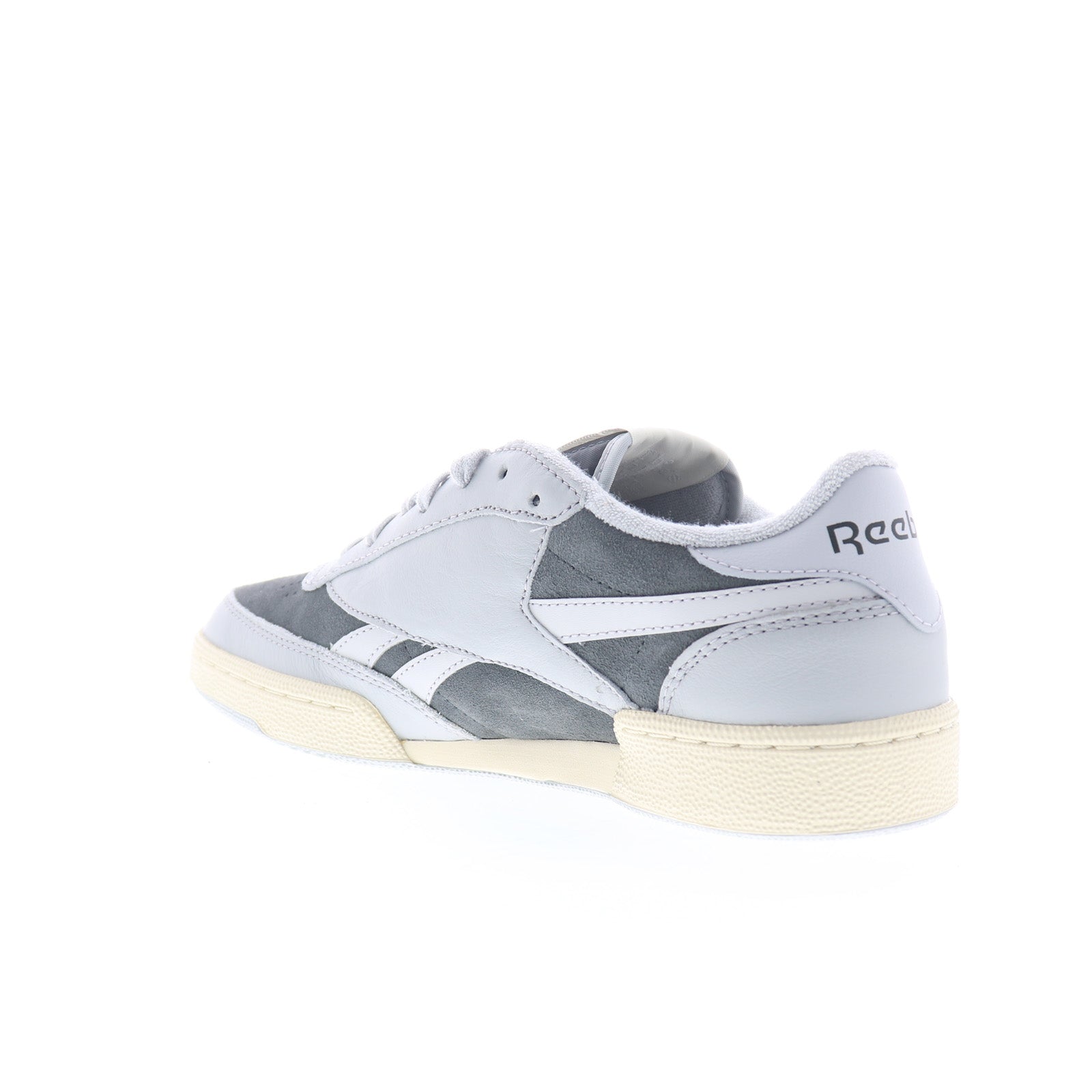 Reebok Club C Revenge Vintage II Mens Gray Leather Lifestyle Sneakers Shoes - Image 6