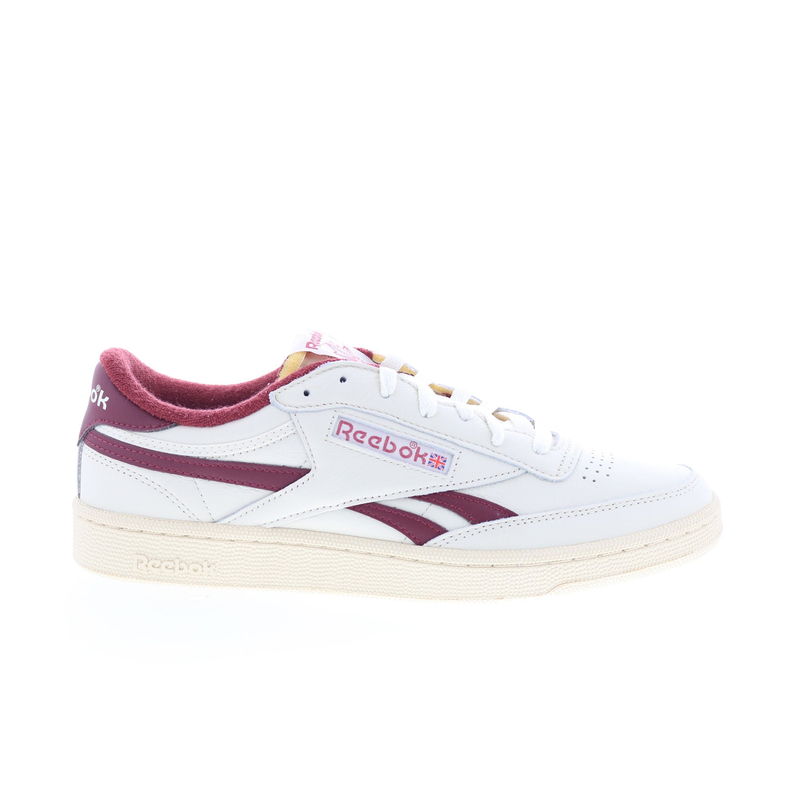 Reebok Club C Revenge Vintage Mens White Leather Lifestyle Sneakers Shoes - Image 1