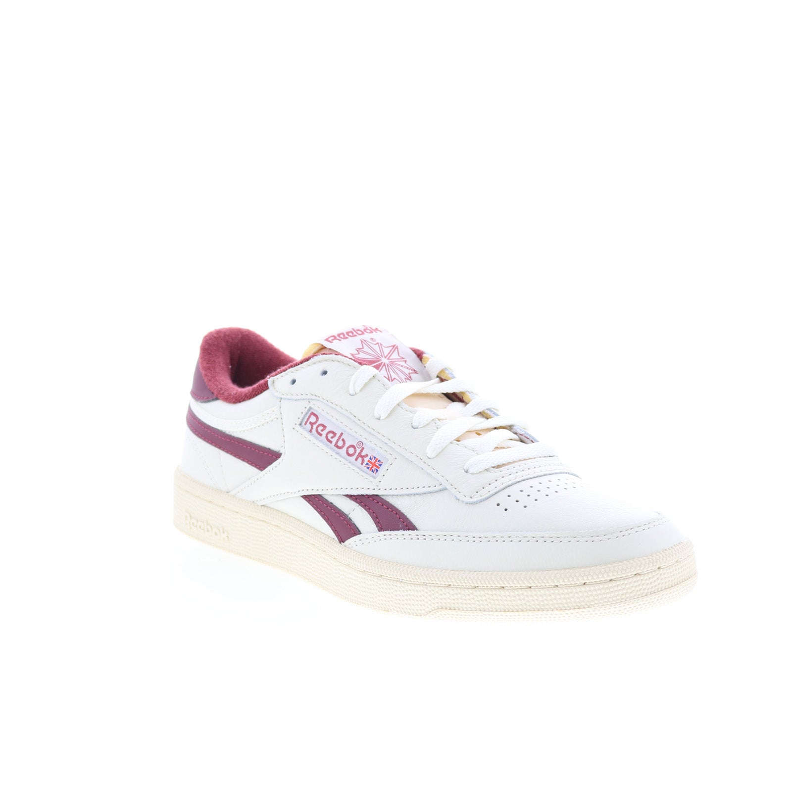 Reebok Club C Revenge Vintage Mens White Leather Lifestyle Sneakers Shoes - Image 2