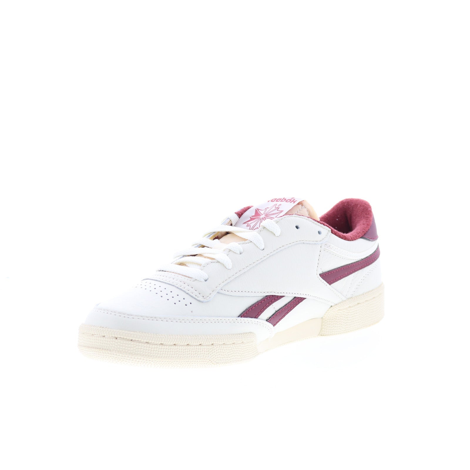Reebok Club C Revenge Vintage Mens White Leather Lifestyle Sneakers Shoes - Image 4