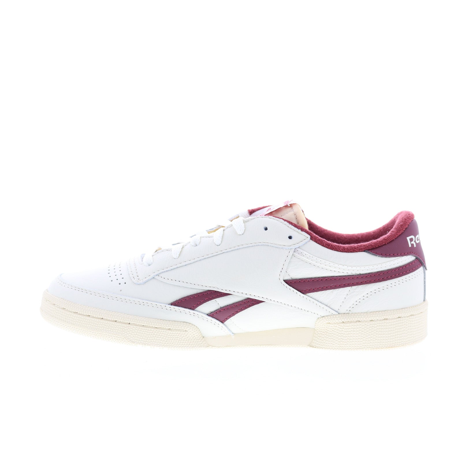 Reebok Club C Revenge Vintage Mens White Leather Lifestyle Sneakers Shoes - Image 5