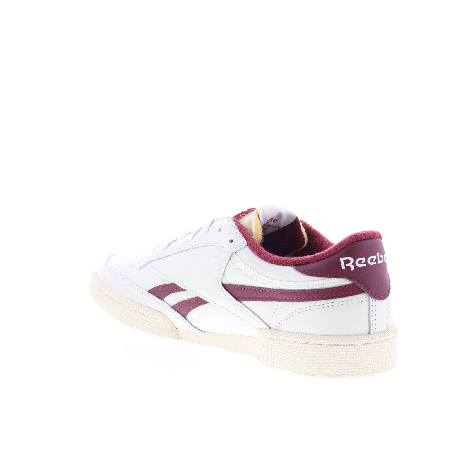 Reebok Club C Revenge Vintage Mens White Leather Lifestyle Sneakers Shoes - Image 6